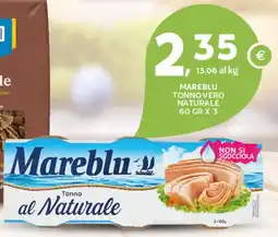 Extra Supermercati Mareblu tonno vero naturale offerta