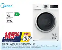 Trony MIDEA LAVATRICE MF110W70BA10W offerta