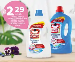 Extra Supermercati Omino bianco candeggina delicata brezza alpina/ brezza marina/ muschio bianco offerta
