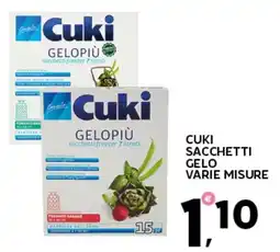 Extra Supermercati Cuki sacchetti gelo offerta