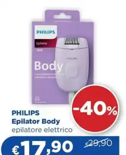 Acqua & Sapone PHILIPS Epilator Body offerta
