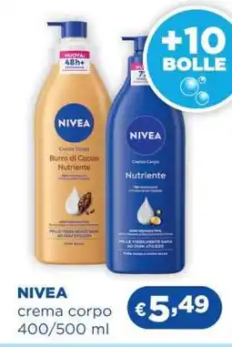 Acqua & Sapone NIVEA CREMA CORPO offerta
