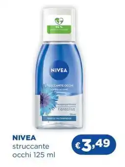 Acqua & Sapone NIVEA struccante occhi 125 ml offerta