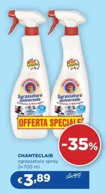 Acqua & Sapone CHANTECLAIR sgrassatore spray 2x700 ml offerta