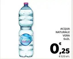 Conad Acqua naturale VERA offerta
