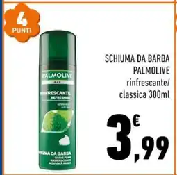 Conad SCHIUMA DA BARBA PALMOLIVE offerta