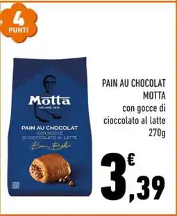 Conad PAIN AU CHOCOLAT MOTTA offerta