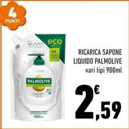 Conad Ricarica Sapone Liquido Palmolive offerta