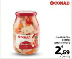 Conad GIARDINIERA CONAD offerta