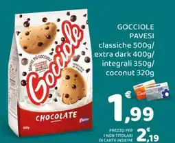 Conad Gocciole Pavesi offerta