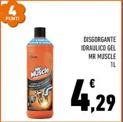 Conad Mr Muscle Disgorgante Idraulico Gel offerta