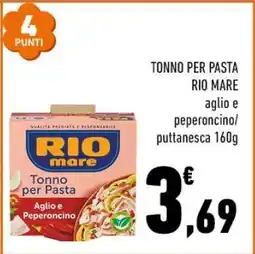 Conad TONNO PER PASTA RIO MARE offerta