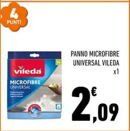 Conad Panno Microfibre Universal Vileda offerta