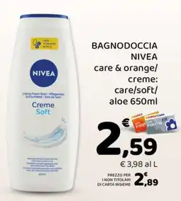 Conad Bagnodoccia Nivea offerta