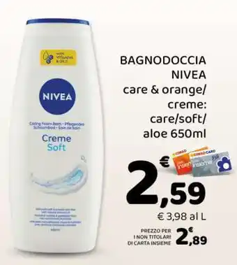 Conad Bagnodoccia Nivea offerta