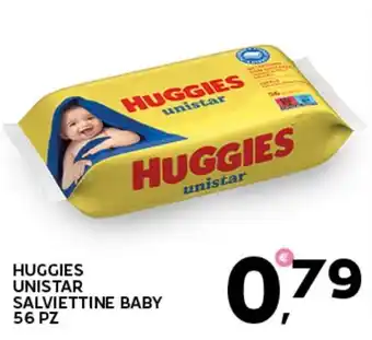 Extra Supermercati Huggies unistar salviettine baby offerta