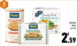 Conad Cracker Wasa offerta