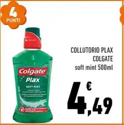 Conad Collutorio Plax Colgate offerta