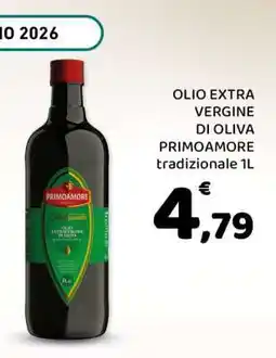 Conad OLIO EXTRA VERGINE DI OLIVA PRIMOAMORE tradizionale 1L offerta