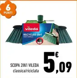 Conad SCOPA 2IN1 VILEDA offerta