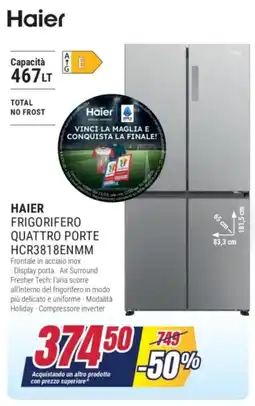 Trony HAIER FRIGORIFERO QUATTRO PORTE HCR3818ENMM offerta