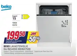 Trony BEKO LAVASTOVIGLIE DA INCASSO BDIN37530 offerta