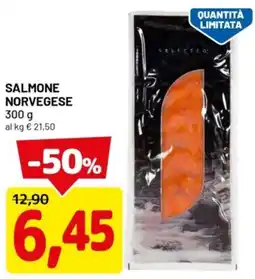 DPiù Salmone norvegese offerta