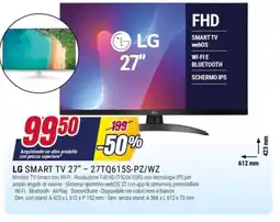 Trony LG SMART TV 27" - 27TQ615S-PZ/WZ offerta