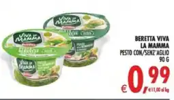 Deco Supermercati Beretta viva la mamma pesto con/senz'aglio offerta