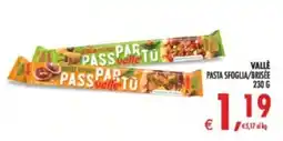 Deco Supermercati Valle pasta sfoglia/brisée offerta