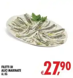 Deco Supermercati Filetti di alici marinate al kg offerta