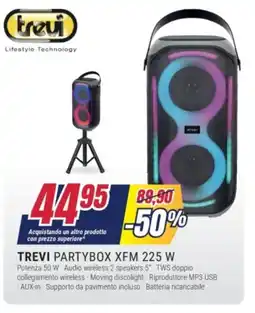 Trony TREVI PARTYBOX XFM 225 W offerta
