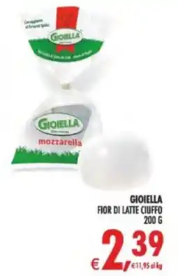 Deco Supermercati Gioiella fior di latte ciuffo offerta