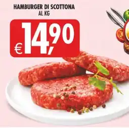 Deco Supermercati Hamburger di scottona al kg offerta