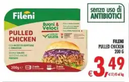 Deco Supermercati Fileni pulled chicken offerta