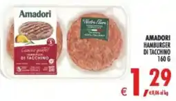 Deco Supermercati Amadori hamburger di tacchino offerta