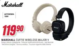 Trony Marshall cuffie wireless major v offerta