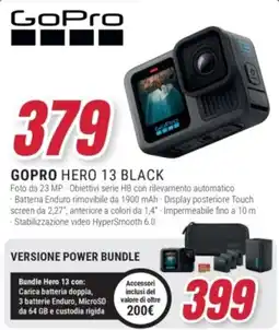 Trony Gopro hero 13 black offerta