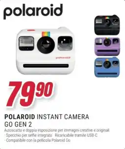 Trony Polaroid instant camera go gen 2 offerta