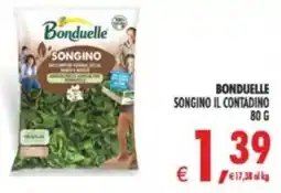 Deco Supermercati Bonduelle songino il contadino offerta