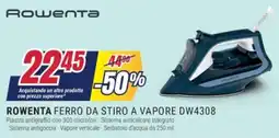 Trony ROWENTA FERRO DA STIRO A VAPORE DW4308 offerta