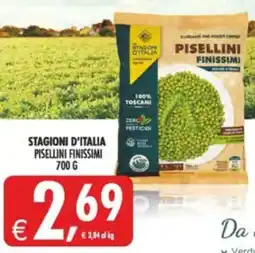 Deco Supermercati Stagioni d'italia pisellini finissimi offerta