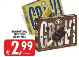 Deco Supermercati Sammontana gruvi stecco offerta
