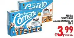 Deco Supermercati Algida cornetto mini classico/caramello x8 offerta