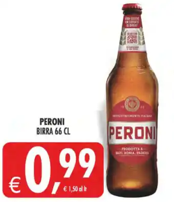 Deco Supermercati Peroni birra offerta