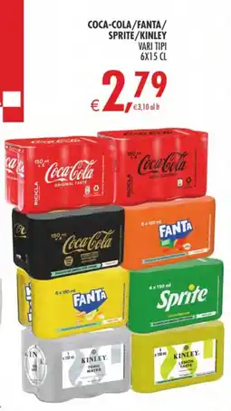Deco Supermercati COCA-COLA/FANTA/ SPRITE/KINLEY offerta