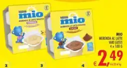 Deco Supermercati Mio merenda al latte offerta