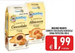 Deco Supermercati Mulino bianco cornetti cioccolato/albicocca/ crema pasticcera offerta