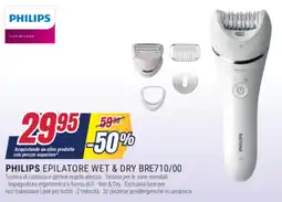 Trony PHILIPS EPILATORE WET & DRY BRE710/00 offerta