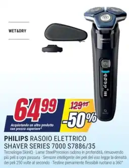 Trony PHILIPS RASOIO ELETTRICO SHAVER SERIES 7000 S7886/35 offerta